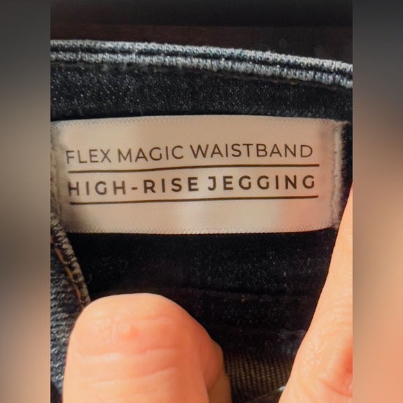 LANE BRYANT FLEX MAGIC WAISTBAND
HIGH-RISE JEGGING blue size 22 - Picture 8 of 12